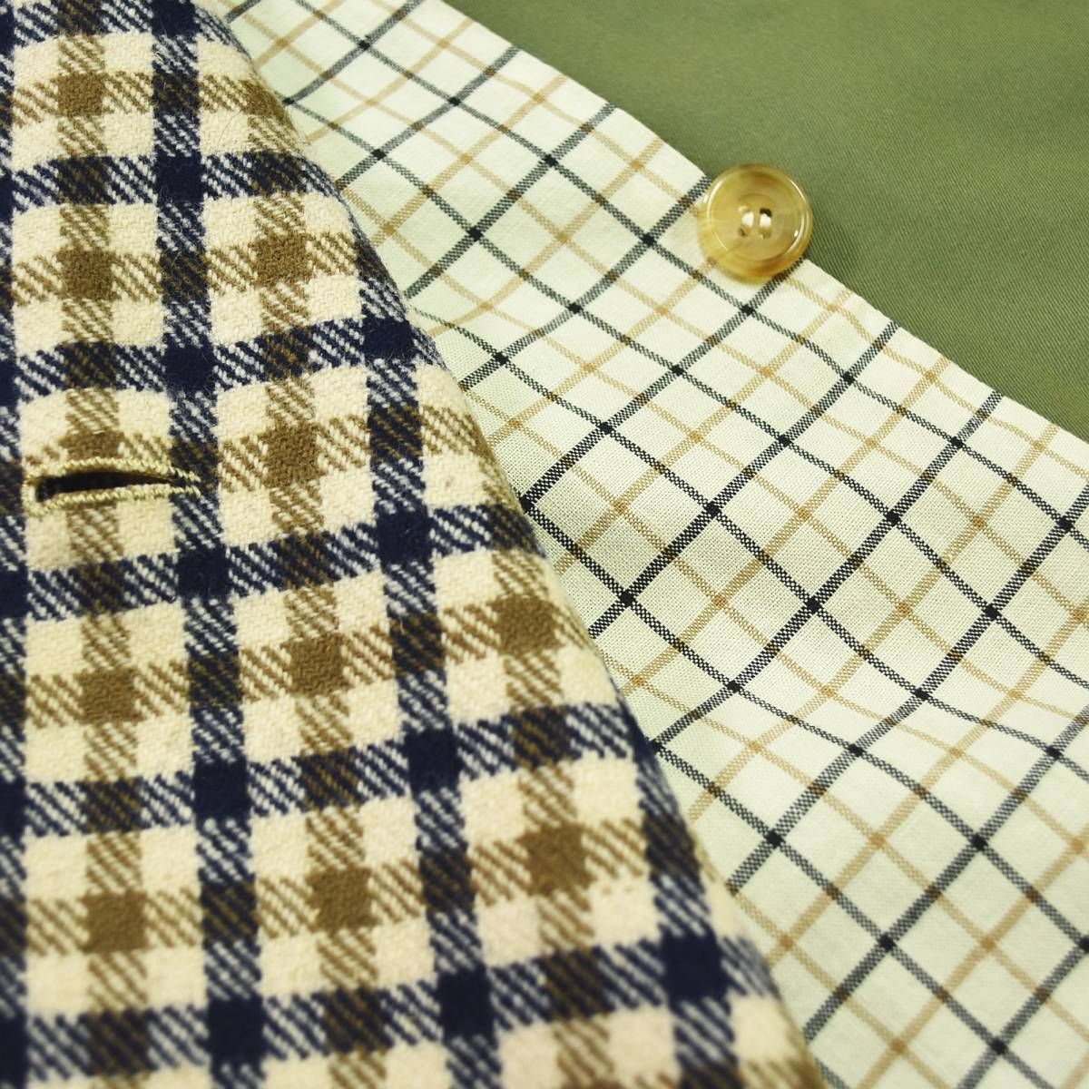 入手困難】 70s80sヴィンテージ 英国製 アクアスキュータム Aquascutum