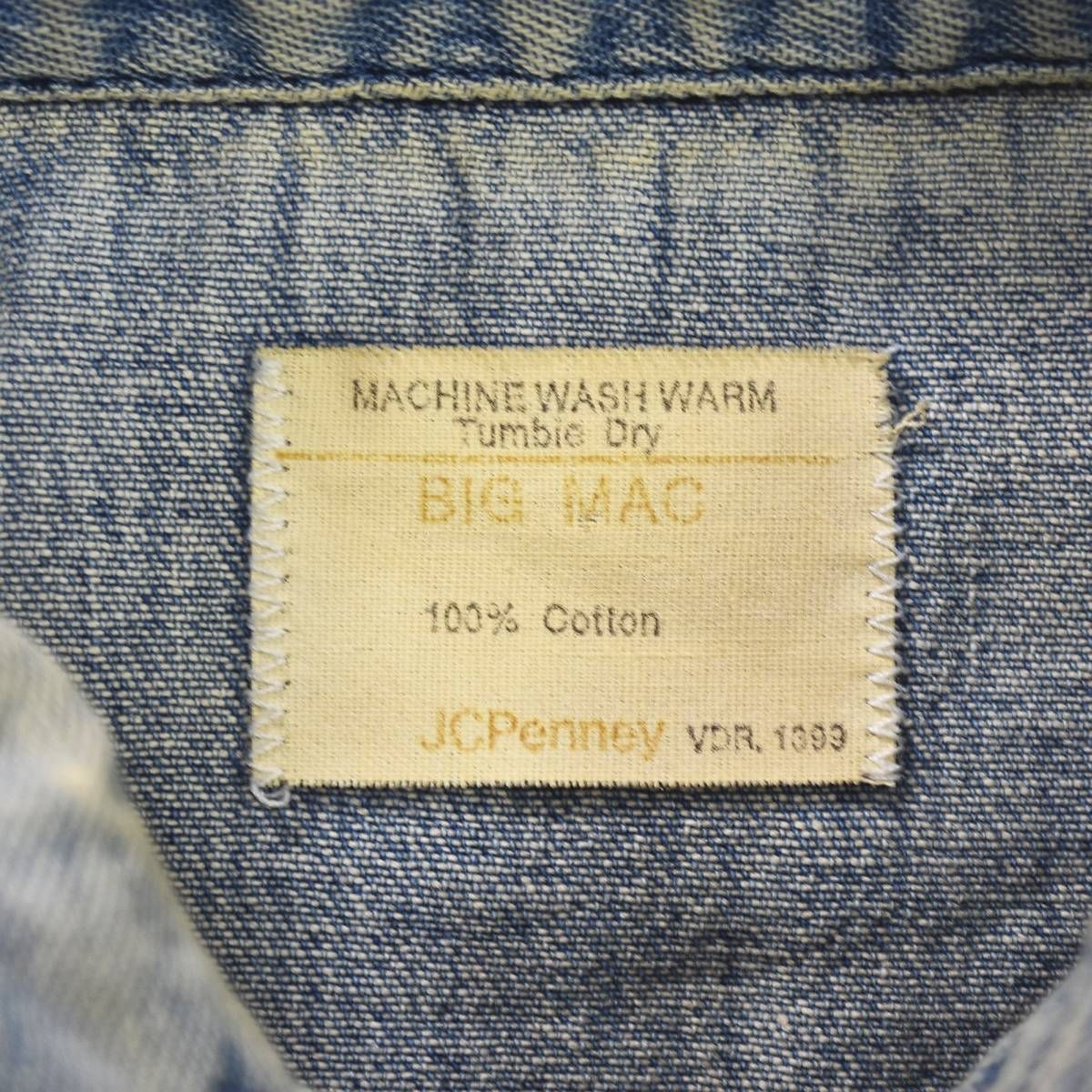 デニム ウエスタンシャツ