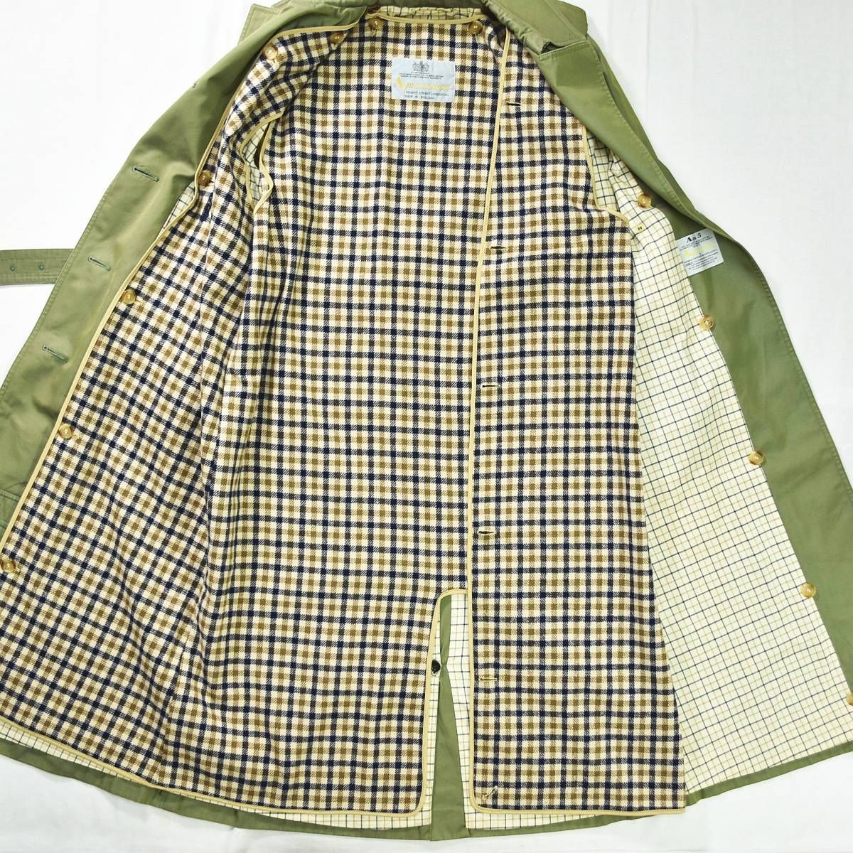 入手困難】 70s80sヴィンテージ 英国製 アクアスキュータム Aquascutum