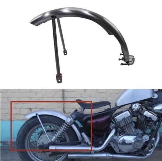 ヤマハ ビラーゴ XV250 62cm リアフェンダー リヤフェンダー キット 鋼板 交換 修理 カスタム