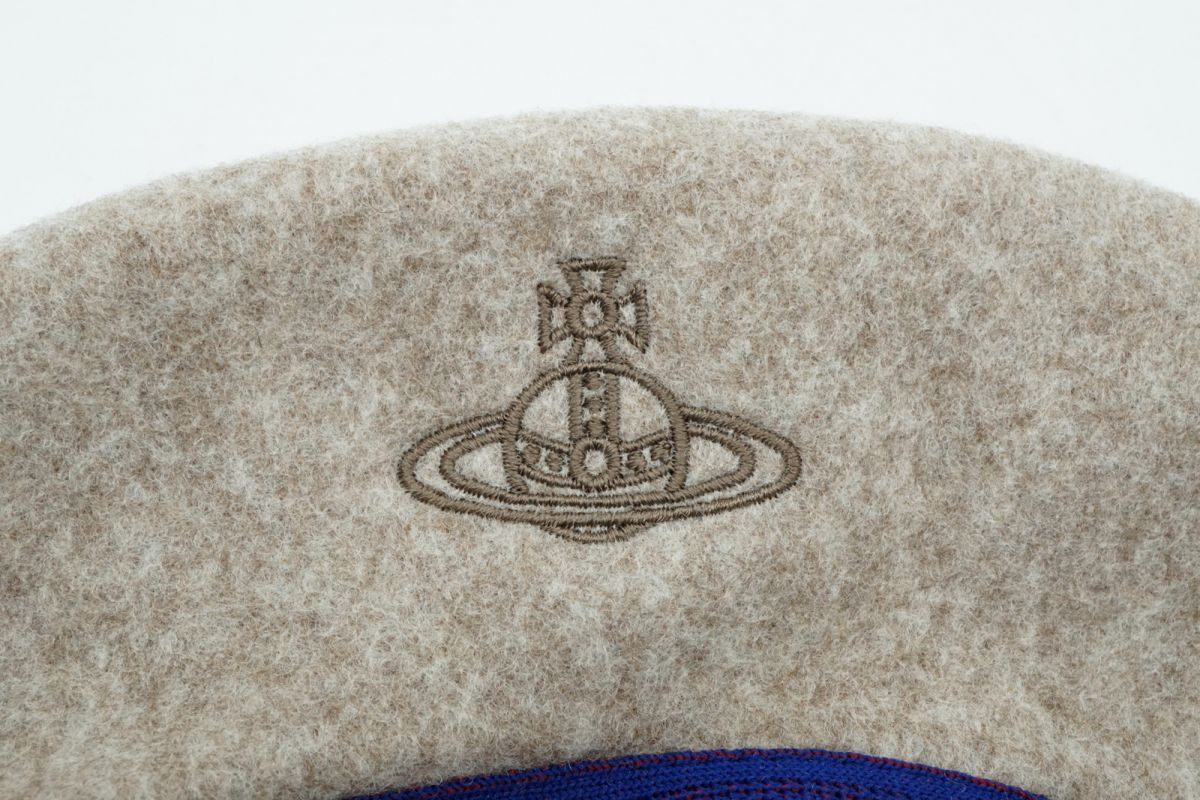 オーブ刺繍 ウール