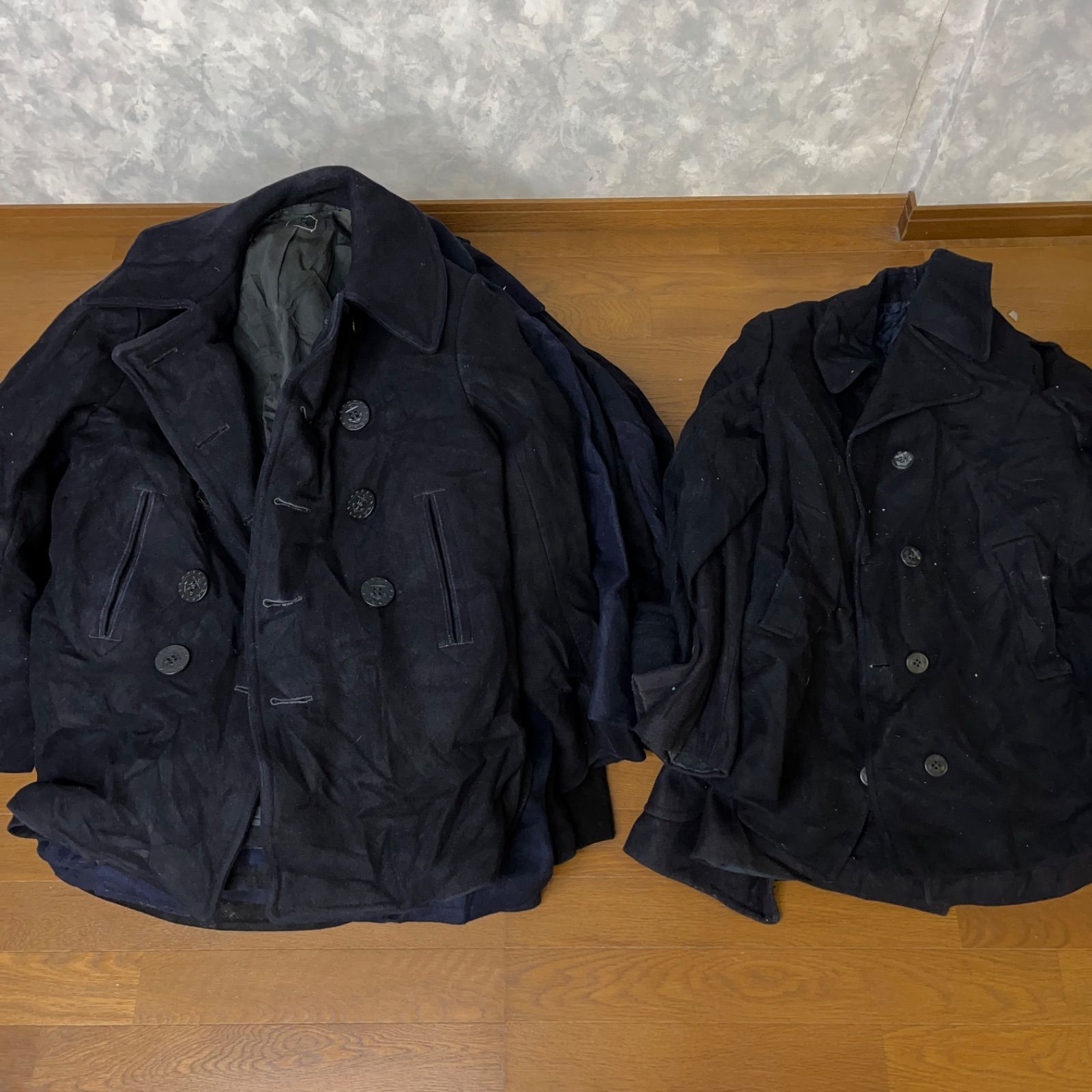 18 アメリカ古着 ユーロ古着ミックス ミリタリー Pコート ジャケット コート 14着セット メンズ