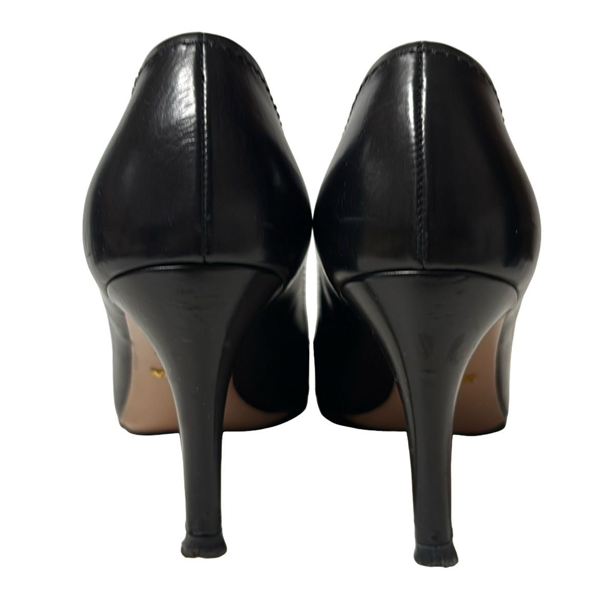 【kirnho0102】PRADA パンプス　黒　ブラック　37ハーフ kirnho0102】PRADA パンプス 黒 ブラック 37ハーフ プラダ PRADA