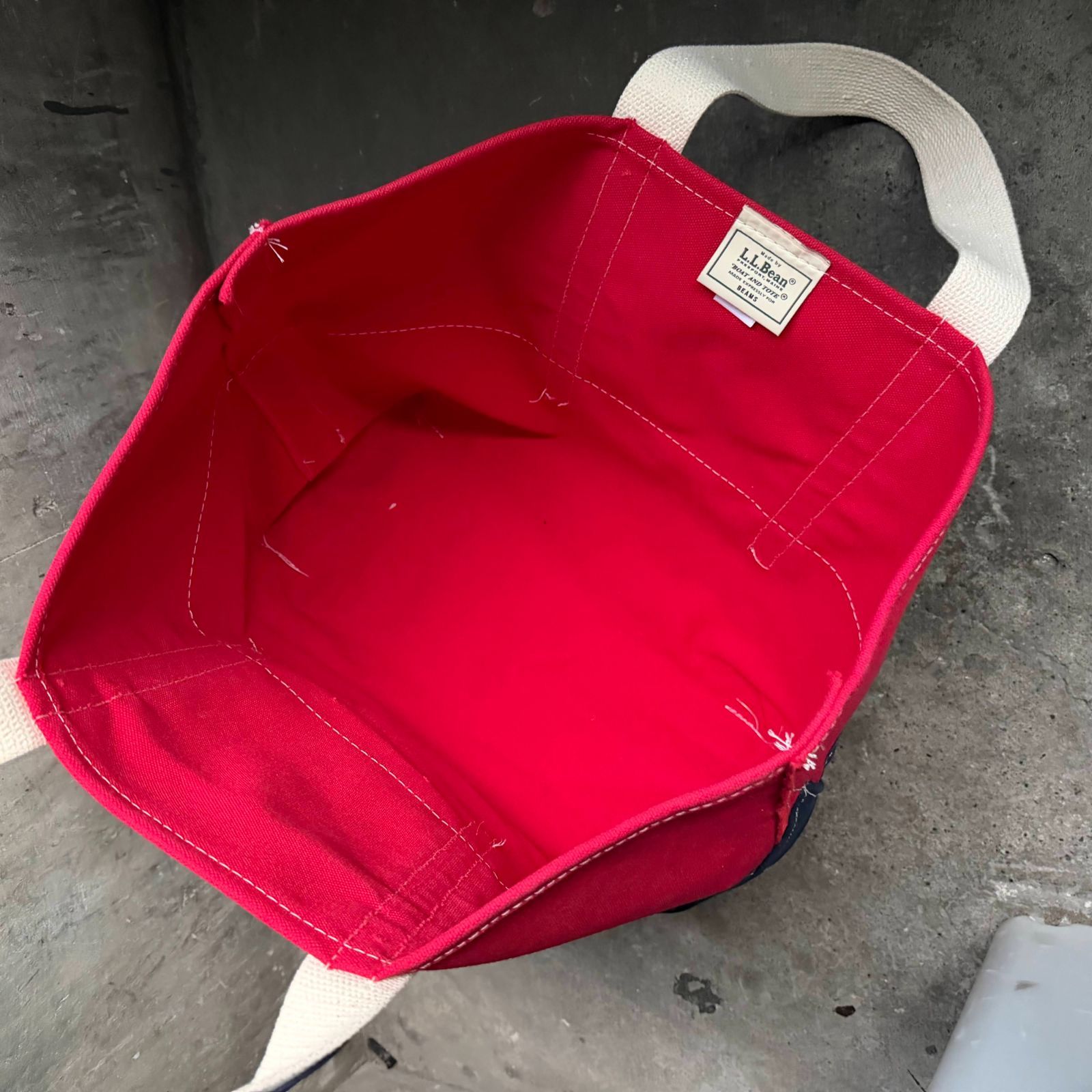 L.L.Bean × BEAMS PLUS & BEAMS BOY Deep Bottom Deluxe Boat and Tote 