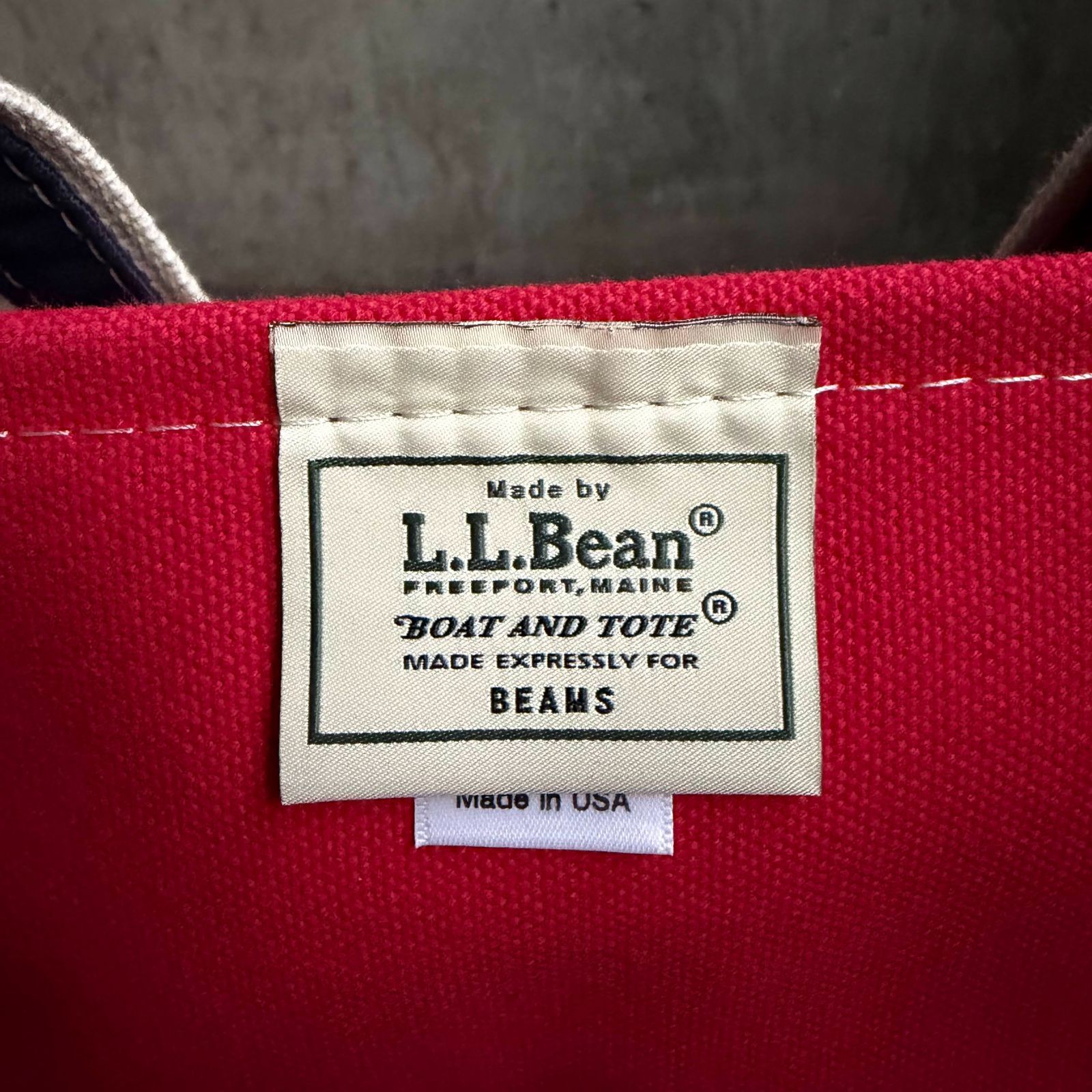 L.L.Bean × BEAMS PLUS & BEAMS BOY Deep Bottom Deluxe Boat and Tote 