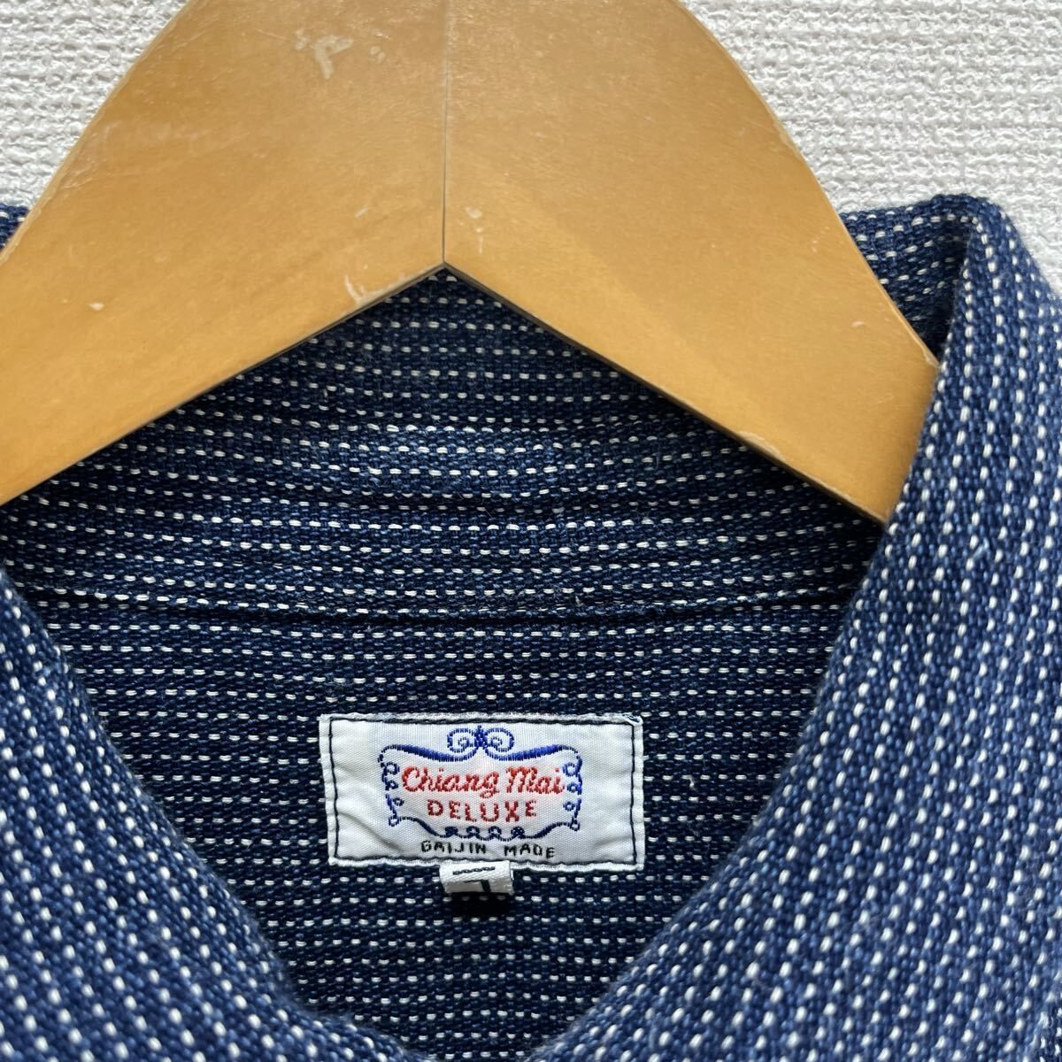 GAIJIN MADE ガイジンメイド chiang mai deluxe 藍染 刺し子 半袖