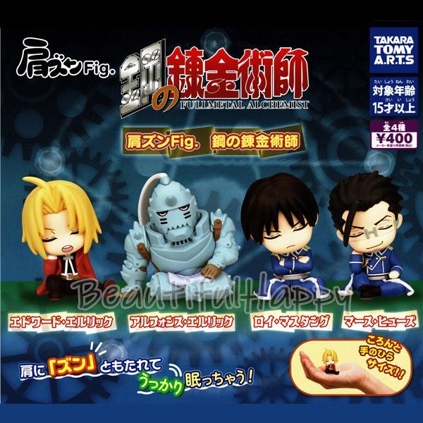 e#鋼の錬金術師# ヒューズ & アームストロング ピンバッジ e#鋼の