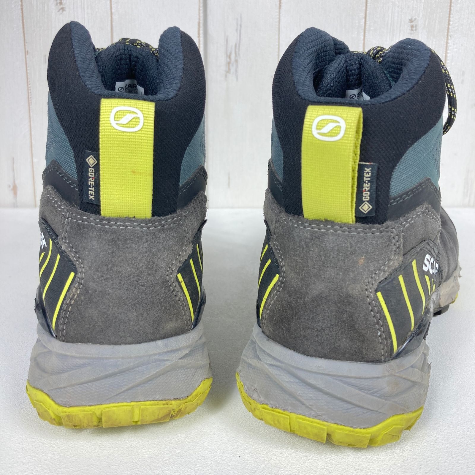 Men s 27.0cm グレー系 Scarpa スカルパ ラッシュ トレック ゴアテックス Rush TRK GTX チタニウム フットウェア トレッキングブーツ z00053884 チタニウム トレッキングブーツ フットウェア