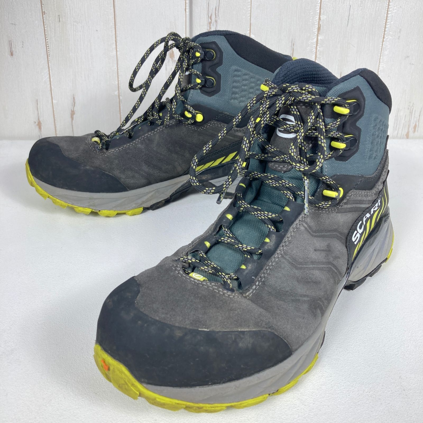 Men s 27.0cm グレー系 Scarpa スカルパ ラッシュ トレック ゴアテックス Rush TRK GTX チタニウム フットウェア トレッキングブーツ z00053884 チタニウム トレッキングブーツ フットウェア