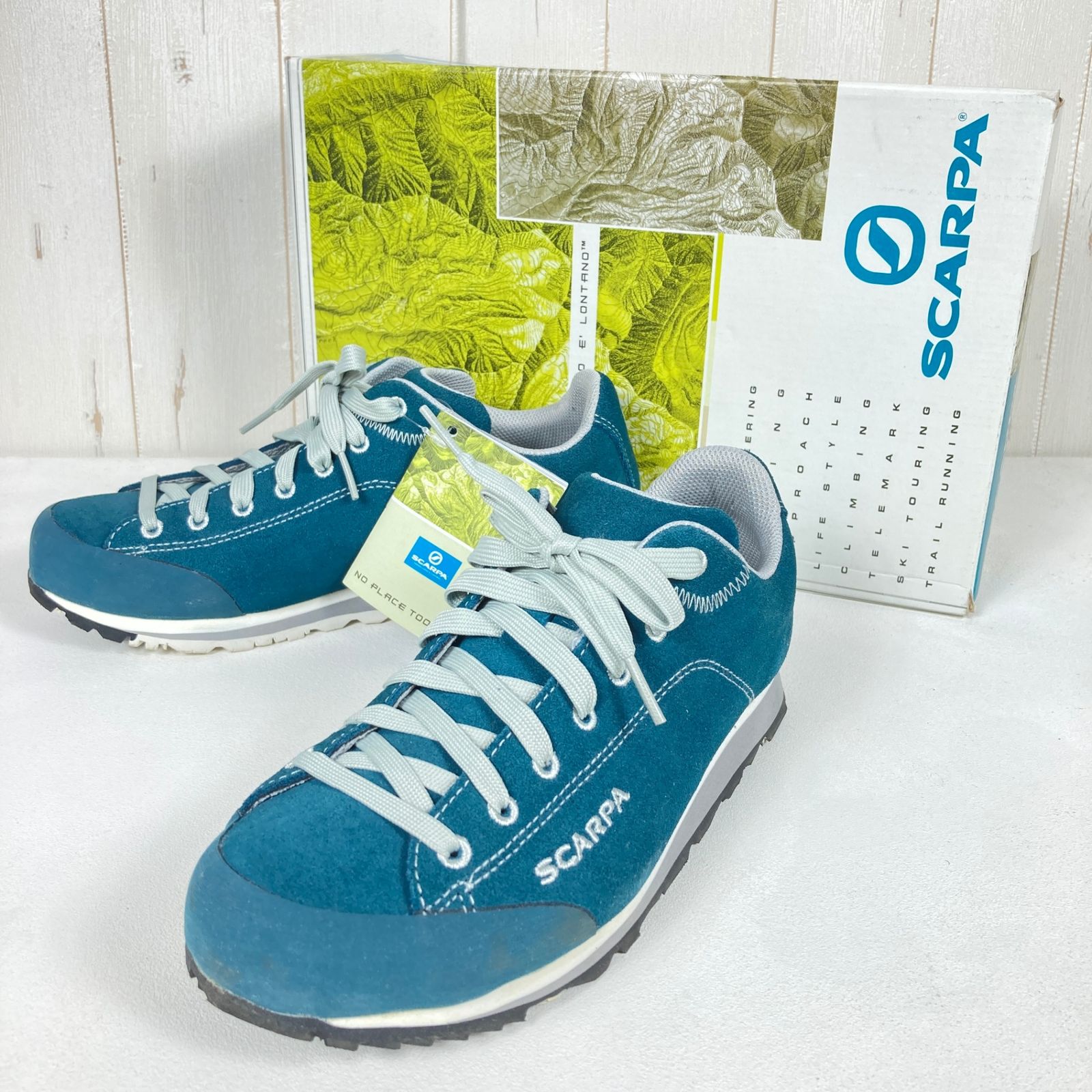 Unisex 26.0cm ブルー系 Scarpa スカルパ マルガリータ Margarita レザー フットウェア スニーカー ライフスタイルシューズ z00054022 スニーカー ライフスタイルシューズ フットウェア