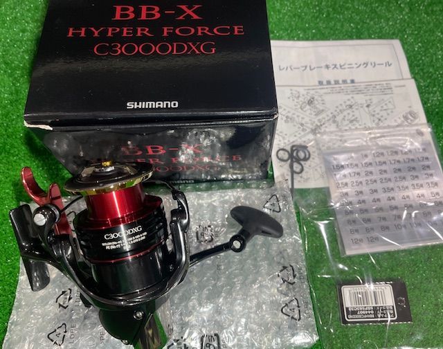 和塩 シマノ 22BB-X ハイパーフォース C3000DXG 左ハンドル 和歌山塩屋店 併売