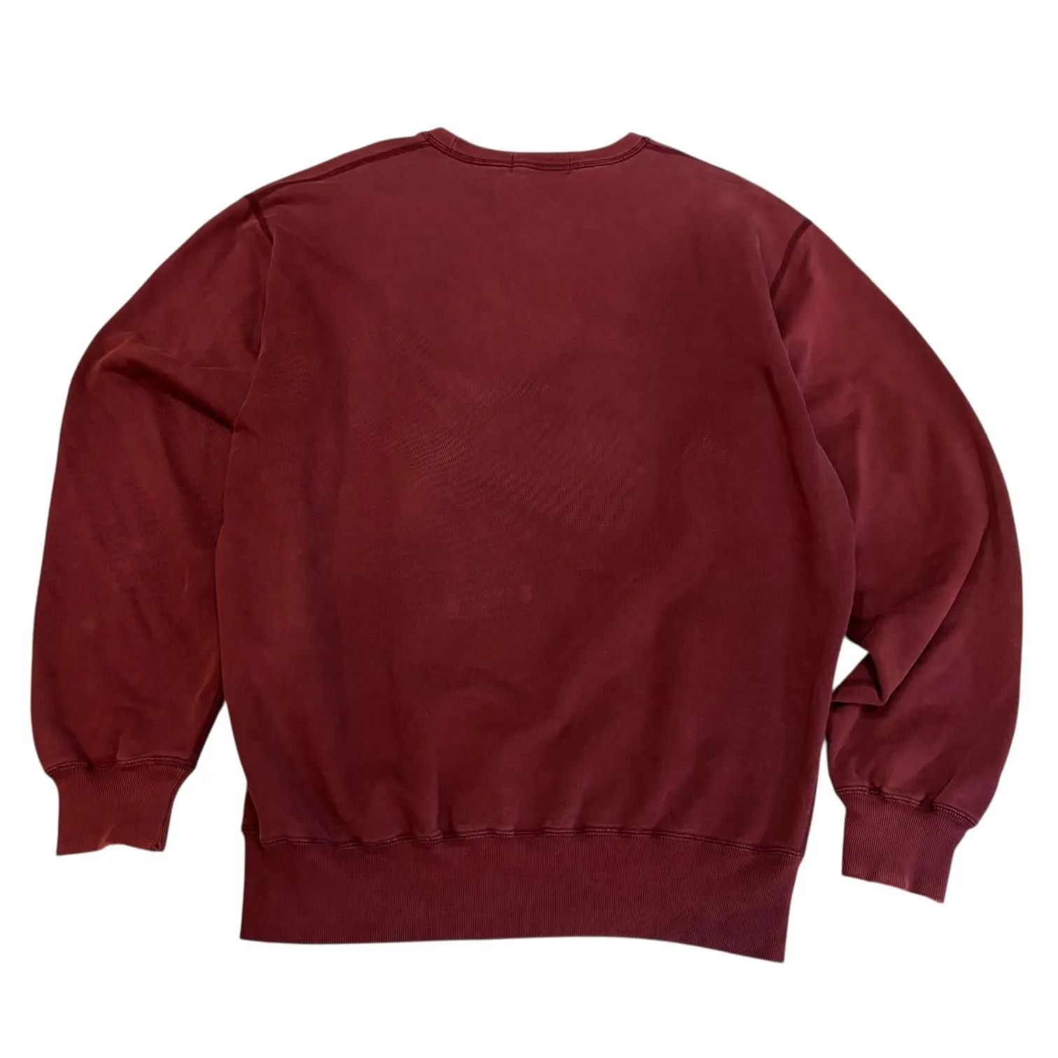 90s POLO RALPH LAUREN SWEAT M バーガンディー ポロラルフローレン