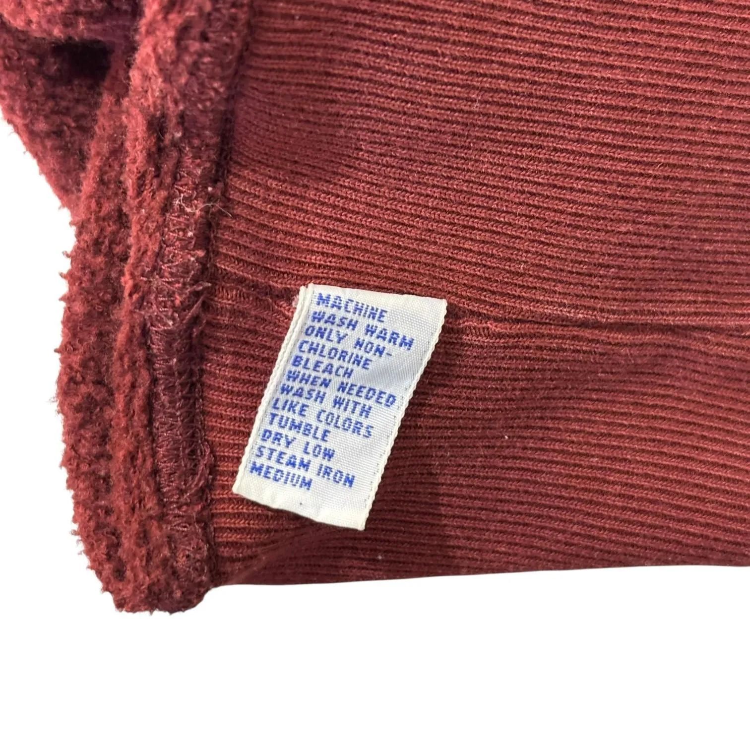 90s POLO RALPH LAUREN SWEAT M バーガンディー ポロラルフローレン 