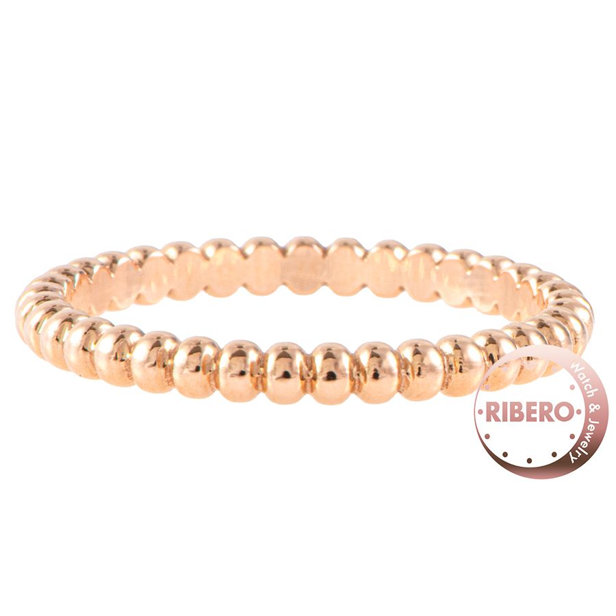 Van Cleef - Arpels ヴァンクリーフ＆アーペル ペルレ ゴールドパール リング スモールモデル VCARPJMF52 リング 指輪 12号 ピンク ゴールド