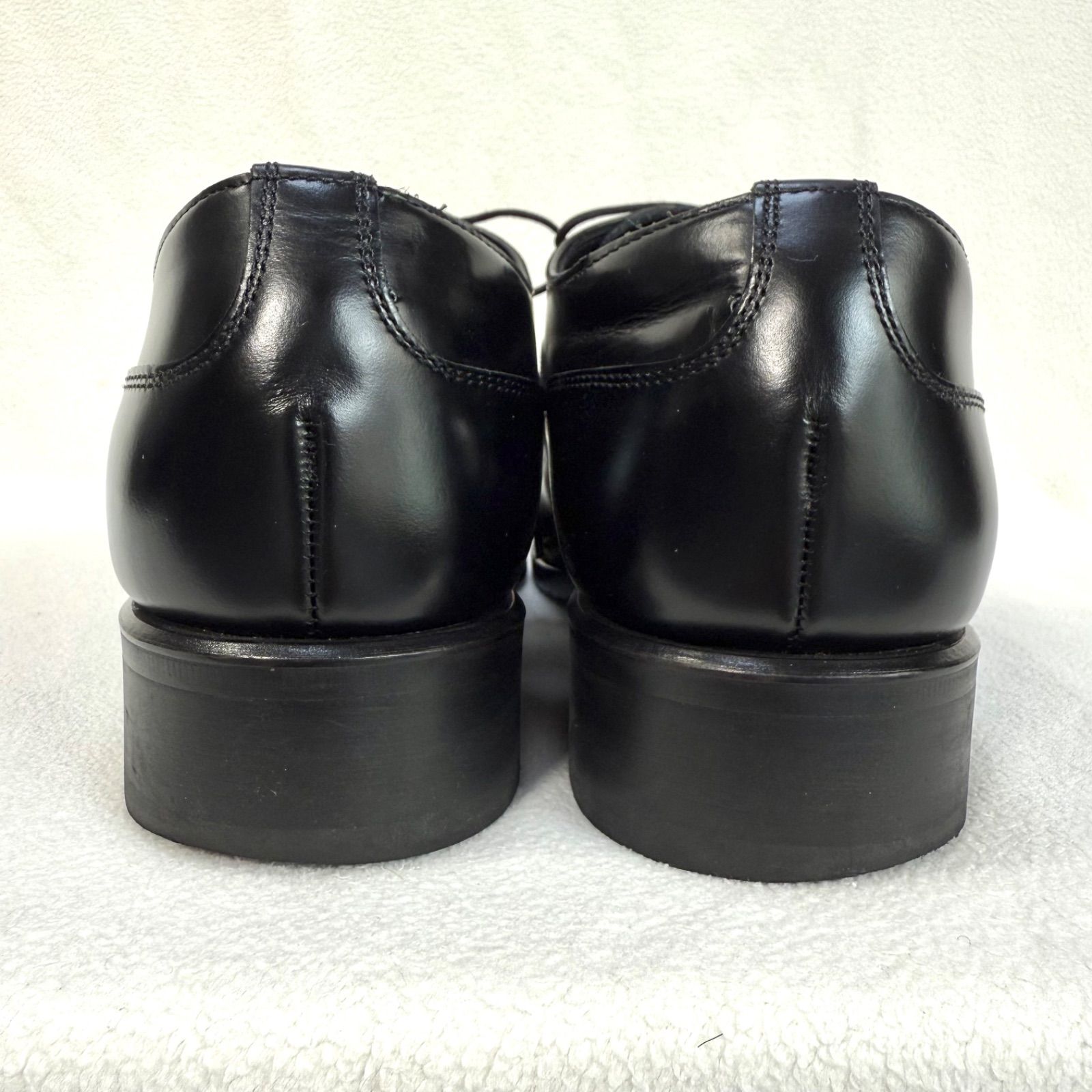 極美品✨リーガル 10GR ストレートチップ レザー ブラック 内羽根 25.5