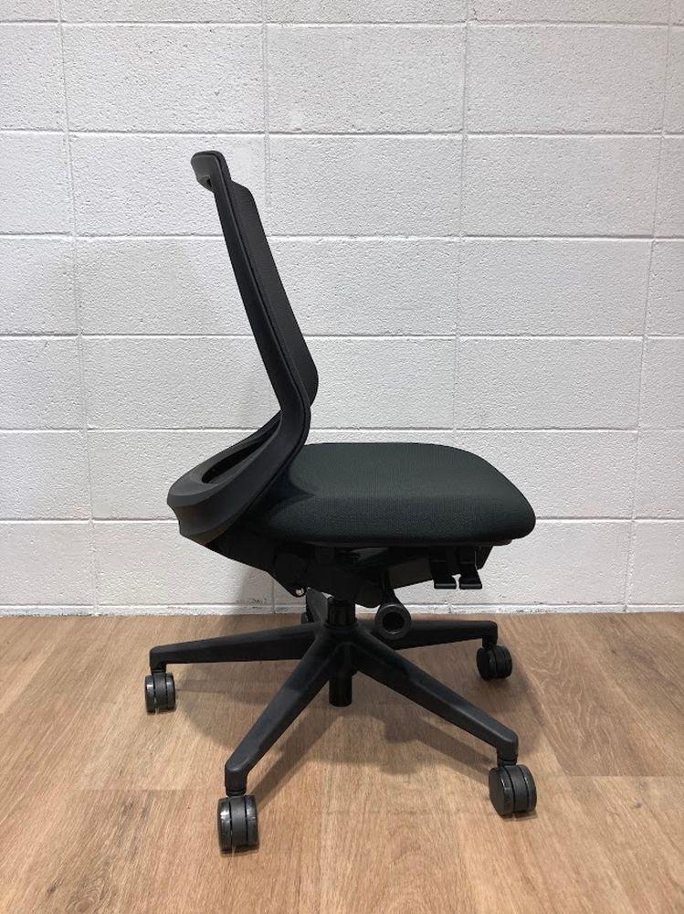 アウトレット品 ウチダ ニンバスチェア ニンバスチェア NA-100BBAL-PA ブラック