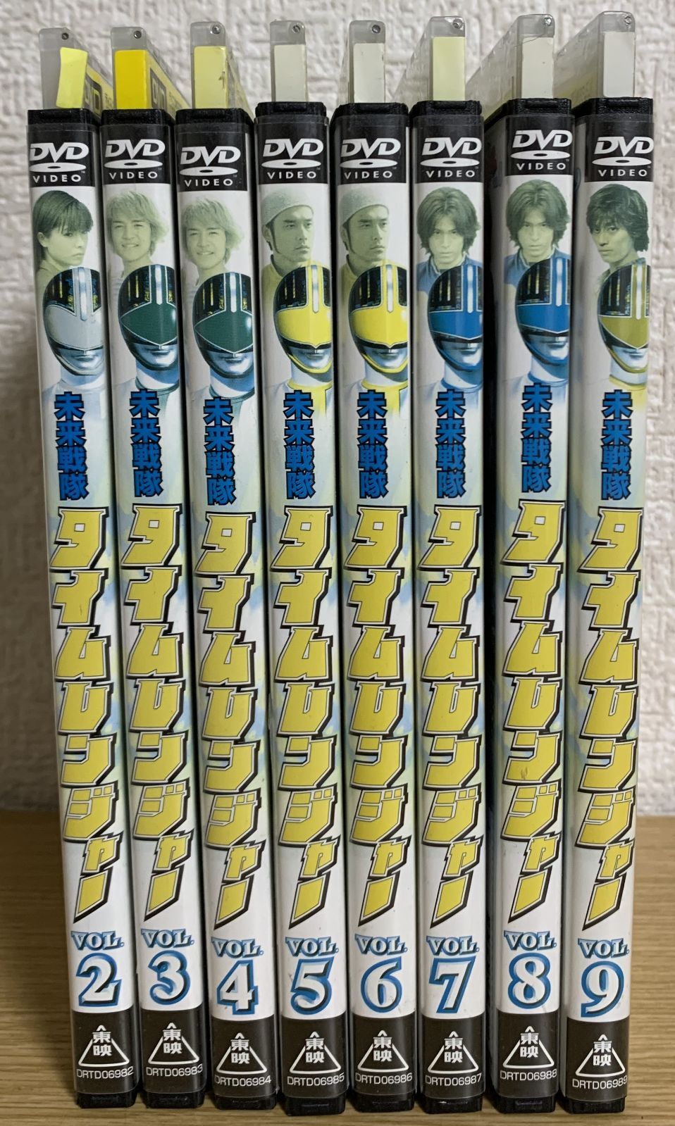 未来戦隊タイムレンジャー DVD2巻～9巻セット - メルカリ