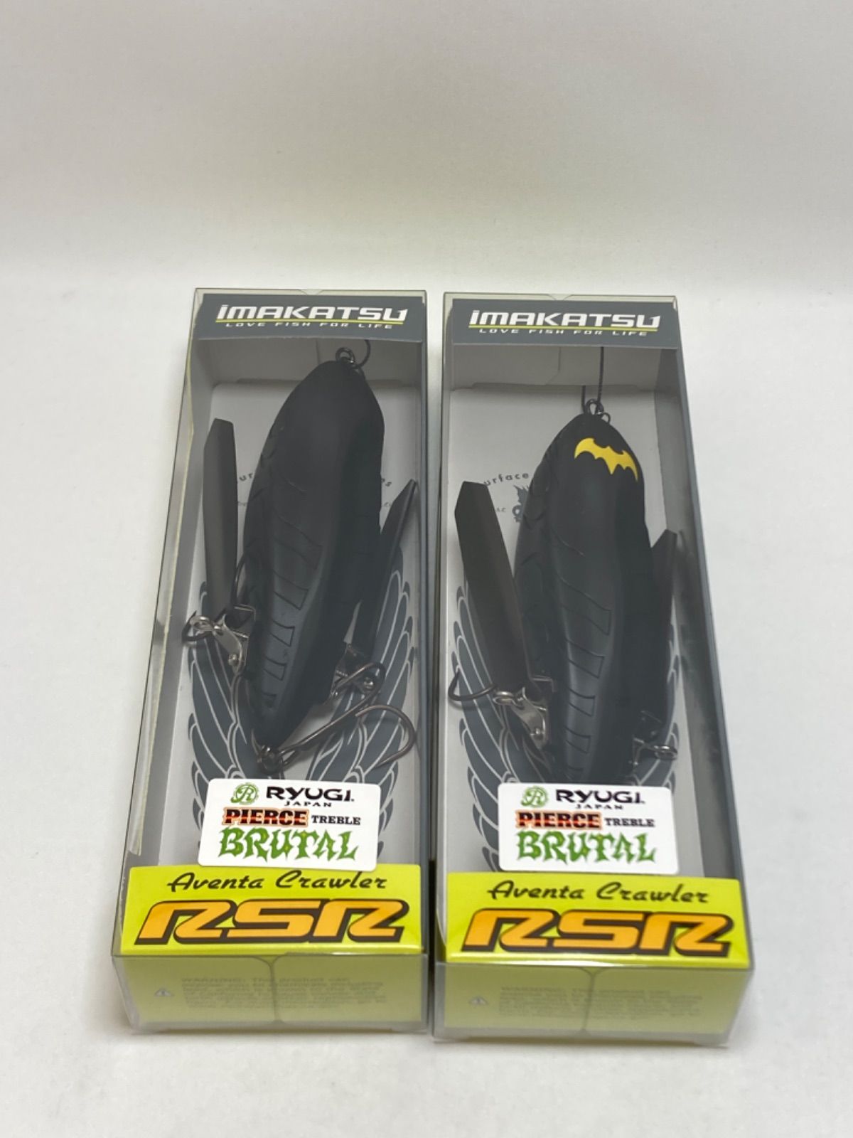 イマカツ アベンタクローラー RSR ブラック 2点セット