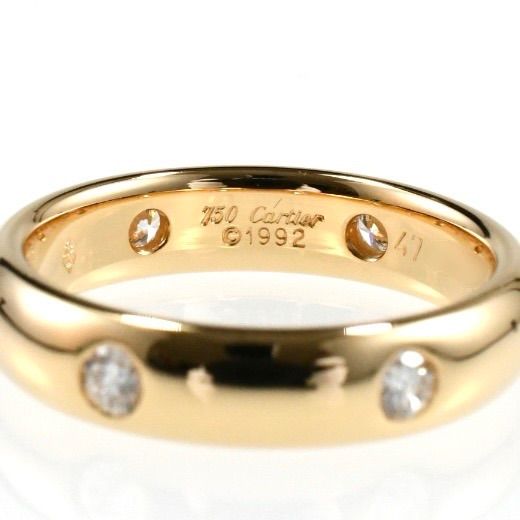 Cartier カルティエ ステラリング ダイヤモンド K18YG イエロー 