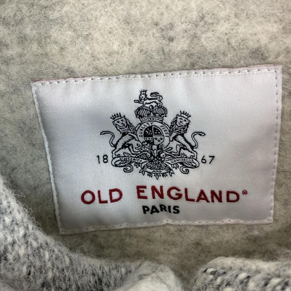 【ケイトスペード】ダッフルコート　ビッグカラー　女優襟　フェイクファー　4 ケイトスペード】ダッフルコート ビッグカラー 女優襟 フェイクファー 4