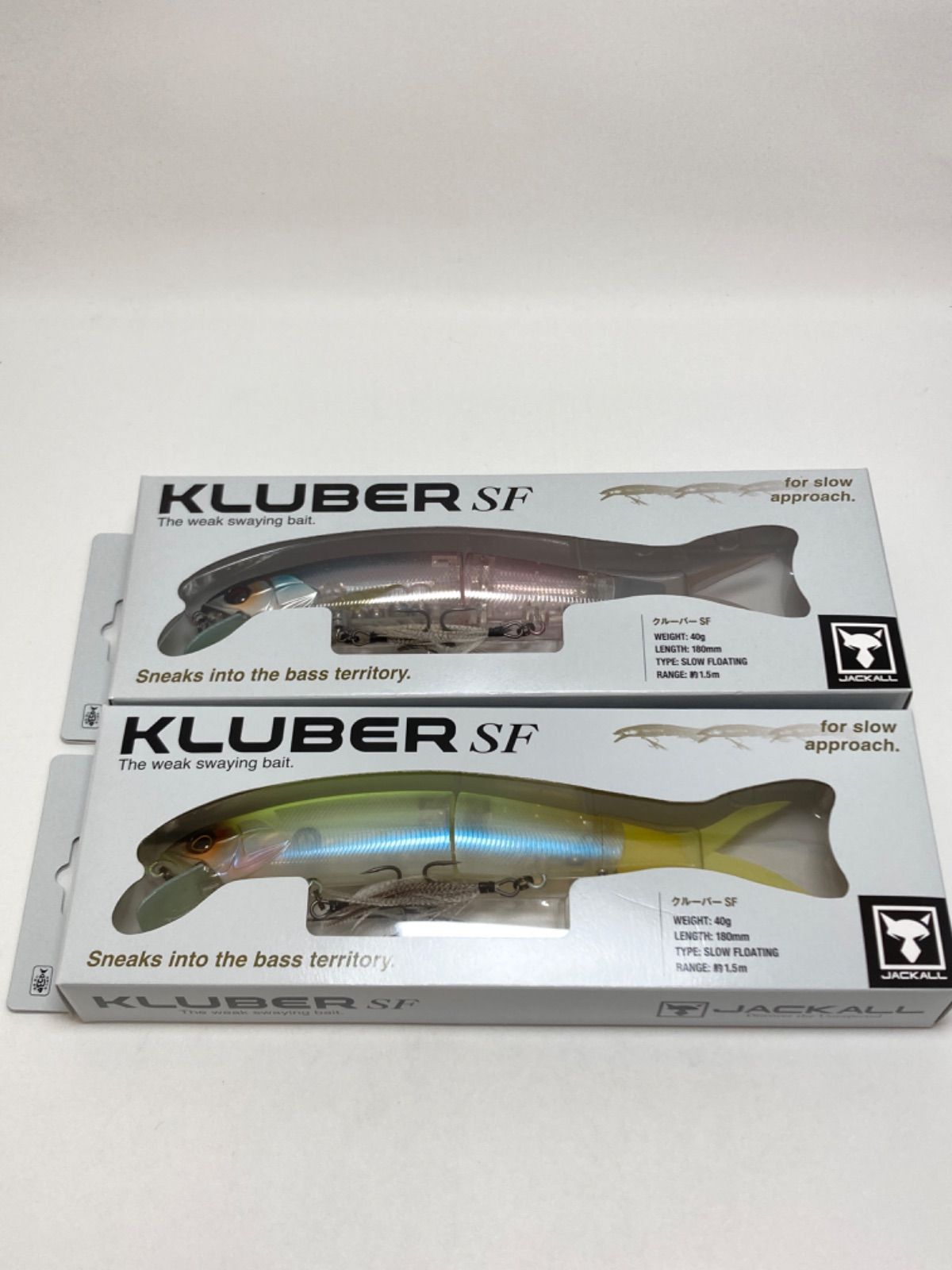 ジャッカル クルーバーSF スプリングカワサキ リフレクションチャート ルアー 2点セット