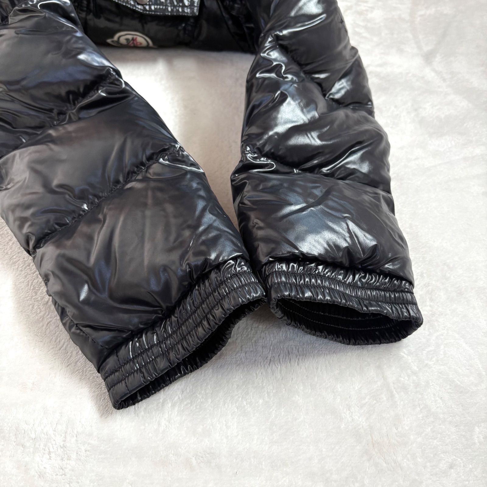 Moncler ブラック ダウンジャケット k2 美品 サイズ0 XLサイズ・良品 MONCLER モンクレール K2 ダウンジャケット