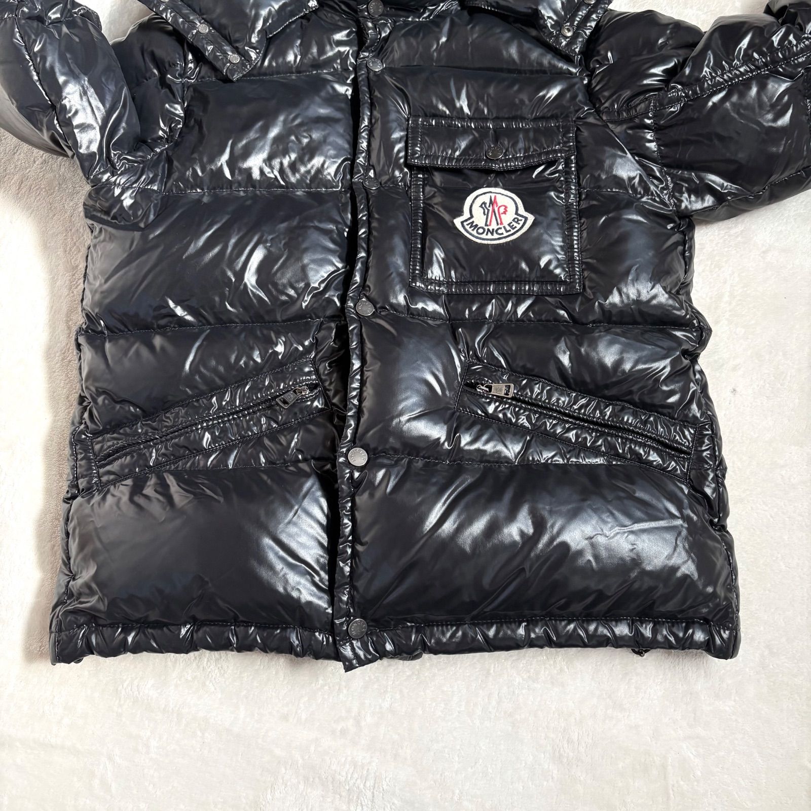 MONCLER K2 ブラック ダウンジャケット XLサイズ・良品 MONCLER モンクレール K2 ダウンジャケット ブラック