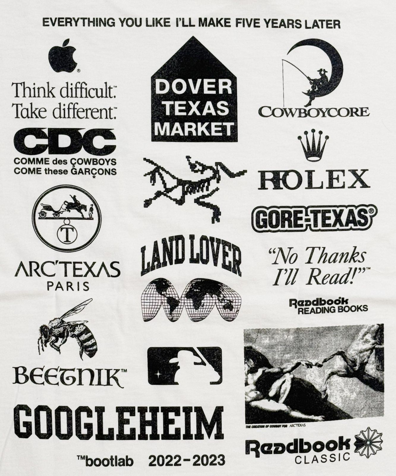 bootlab ARC'TEXAS arc'hive TEE