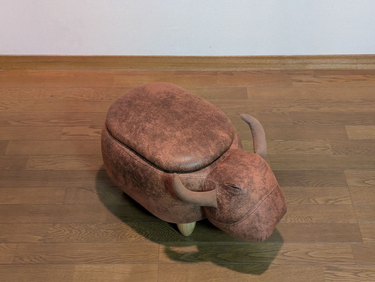 スモールフットスツール 収納スツール オットマン 14.5インチ アニマルフットスツール オットマン スツール 脚置き リビングルーム ドレッシングルーム ベッドルーム プレイルーム |Brown A