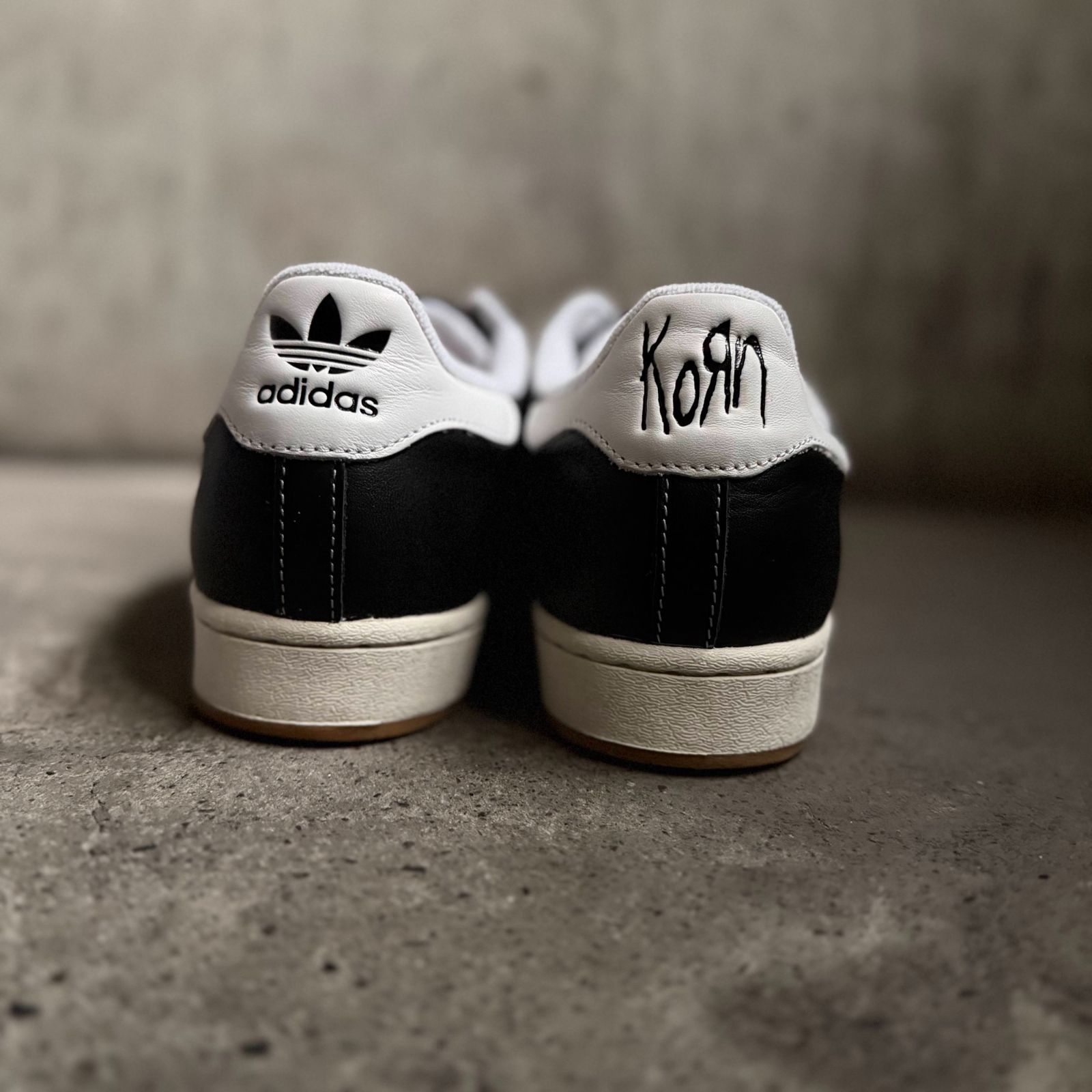 adidas x KORN SUPERSTAR ブラック ホワイト 27.5cm アディダス コーン 