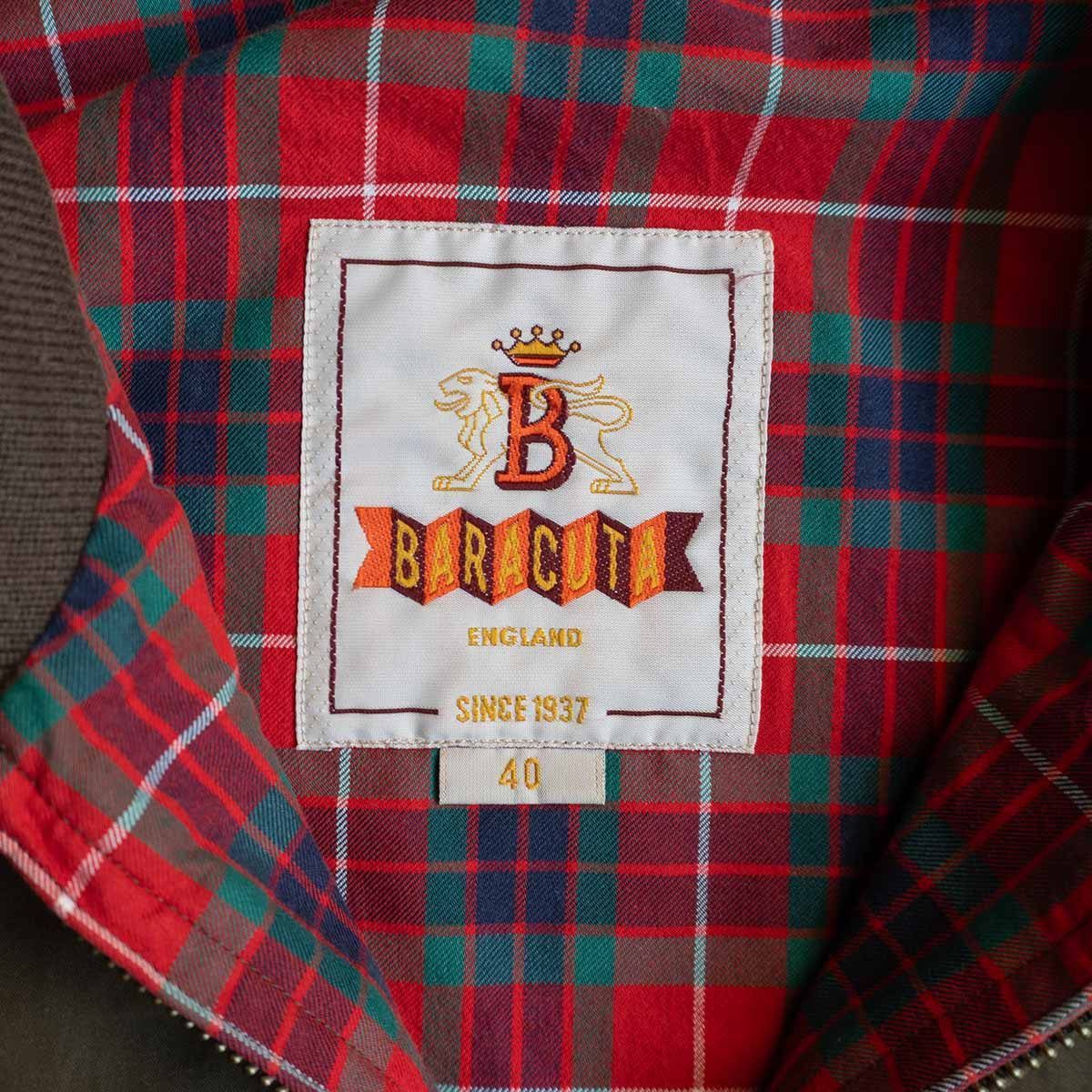 BARACUTA G9 スウィングトップ ハリントンジャケット 40 カーキ バラクータ イングランド製 25100996