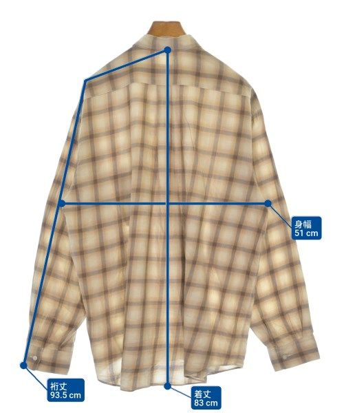 INTERIM カジュアルシャツ メンズ 【古着】【中古】【送料無料