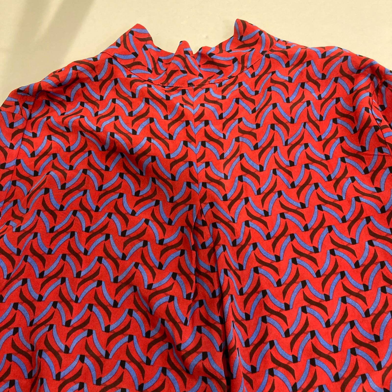 MARELLA マレーラ シルク総柄ボウタイブラウス 311607982 シルク100