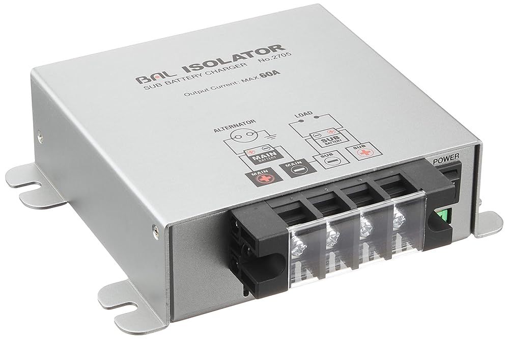 BAL ( 大橋産業 ) アイソレーター DC12V車専用 充電器 2705
