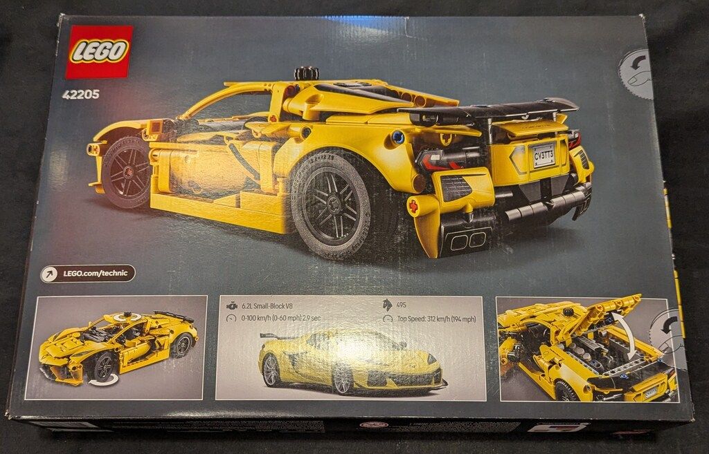 パンマン4 LEGO ASPHALT LEGENDS Chevrolet Corvette Stingray 42205 アメコミ
