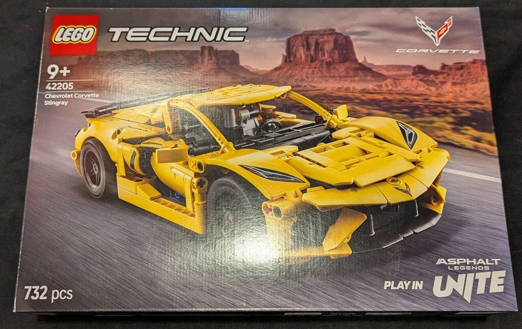 パンマン4 LEGO ASPHALT LEGENDS Chevrolet Corvette Stingray 42205 アメコミ