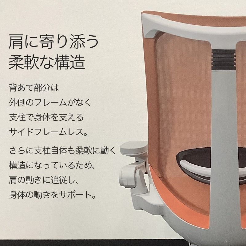 アクトチェア オフィスチェア 肘付 Act アクトシリーズ イトーキ ITOKI 可動肘 ランバーサポート メッシュ キャスター ガス上下調節 4Dリンクアームレスト ワークチェア 在宅ワーク KG-457JE-ZND4 オレンジ 地域