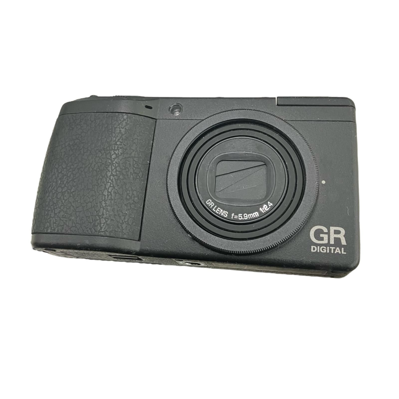 118010 動作未 RICOH リコー デジタルカメラ GR DIGITALⅡ ブラック
