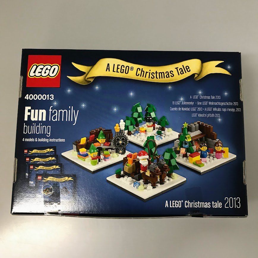 LEGO レゴ 4000013 テール 2013 DB-111-A サンタクロース トナカイ 雪だるま ツリー 463