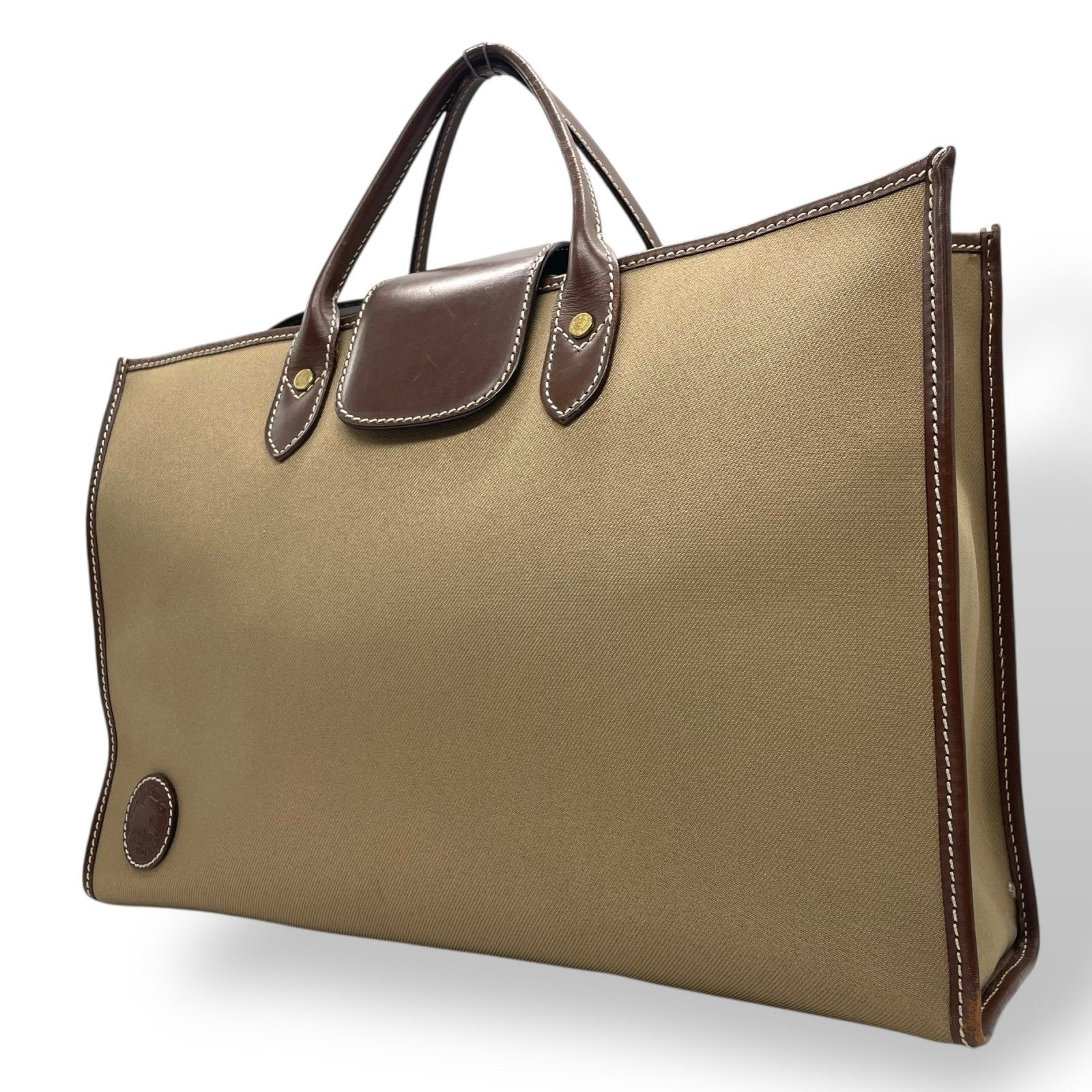 ハンティングワールド　トートバッグ　ベージュ　ブラウン ハンティングワールド HUNTING WORLD トートバッグ ブリーフ