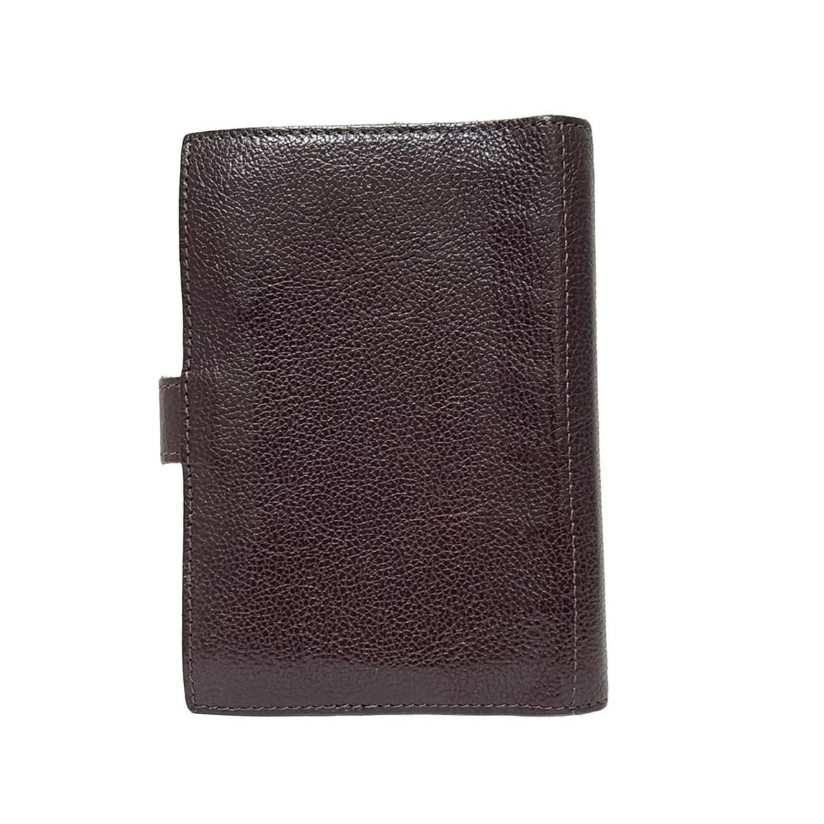 IL BISONTE イルビゾンテ 手帳 - 411383 ダークブラウン レザー