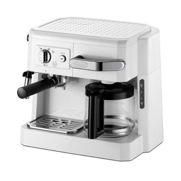 【美品‼️】デロンギ コンビコーヒーメーカー BCO410J 【未使用パーツあり】 再利用 【DeLonghi(デロンギ)】コンビコーヒーメーカー ホワイト