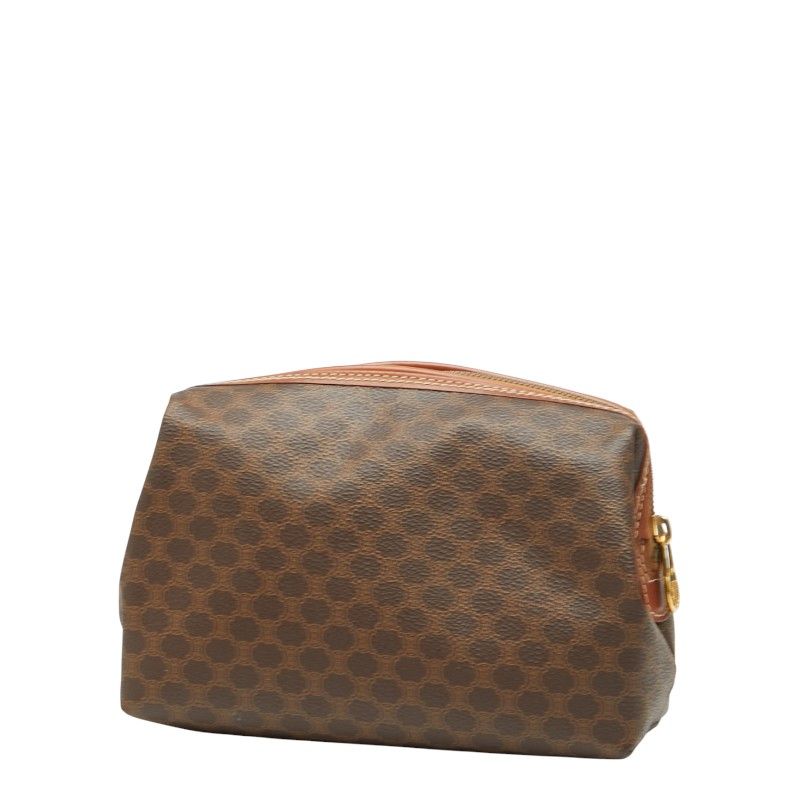 セリーヌ マカダム ブラウン PVC レザー レディース CELINE 1-0234287