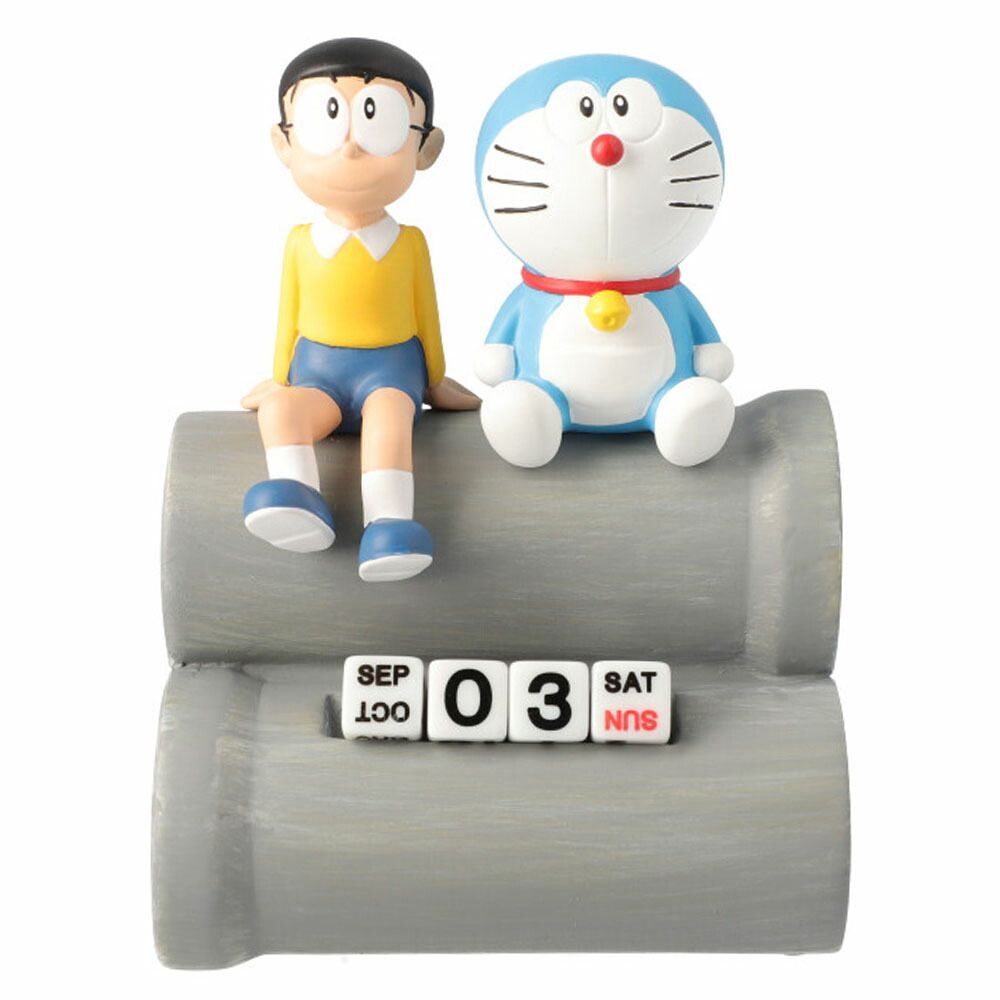 ドラえもん　万年カレンダー　フィギュア　/401089612 : サンリオ(SANRIO) ドラえもん ぬいぐるみ万年