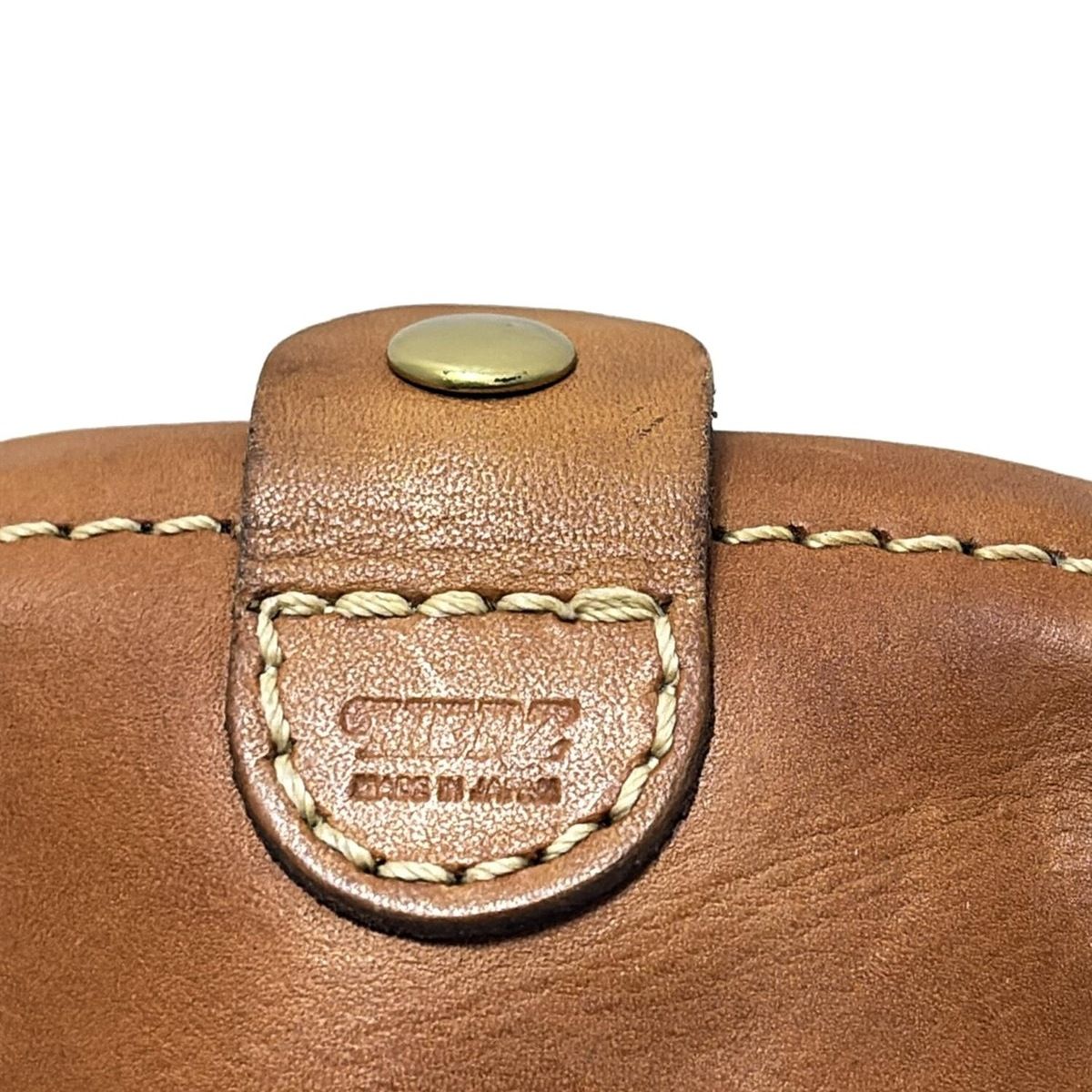 HERZ ヘルツ ポーチ - ブラウン レザー DECORATOM_COM_BR