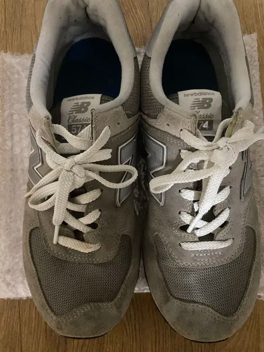 ニューバランス 574 グレー スニーカー 280