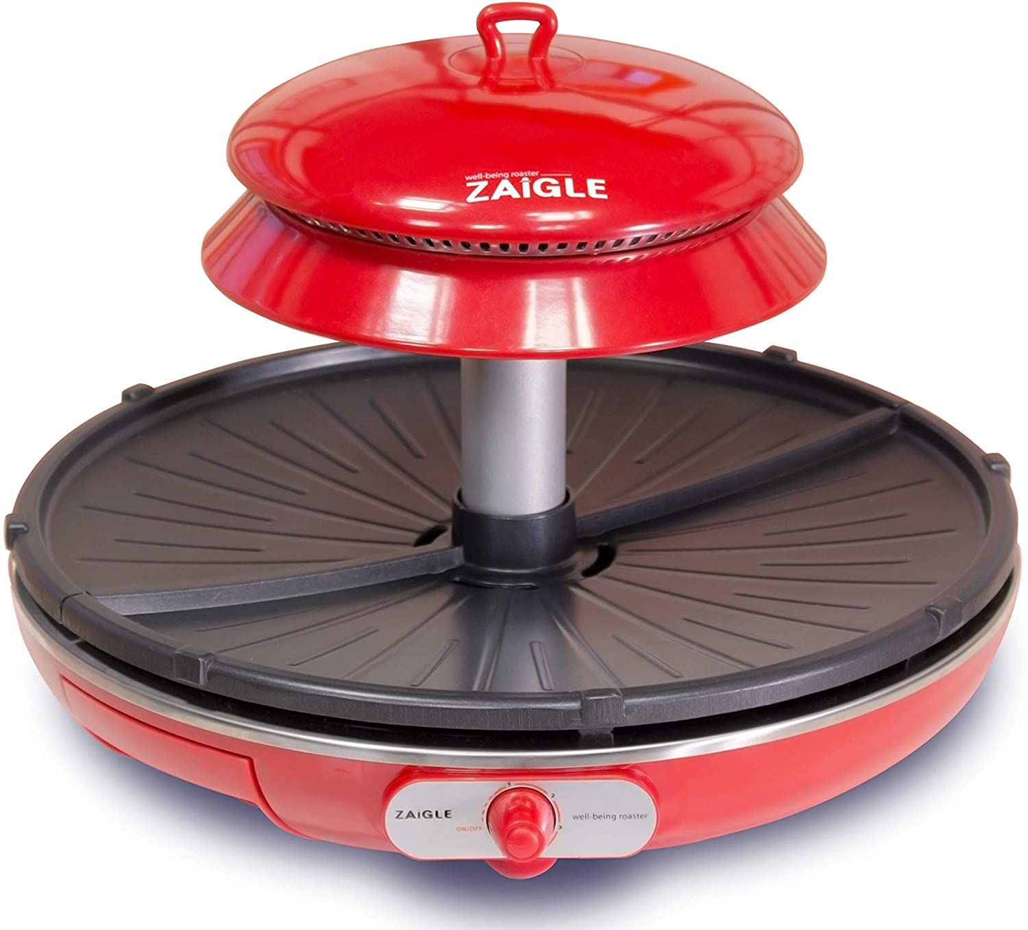 未使用品【ZAIGLE(ザイグル)】NC-300 節約 赤外線ロースター RED 未