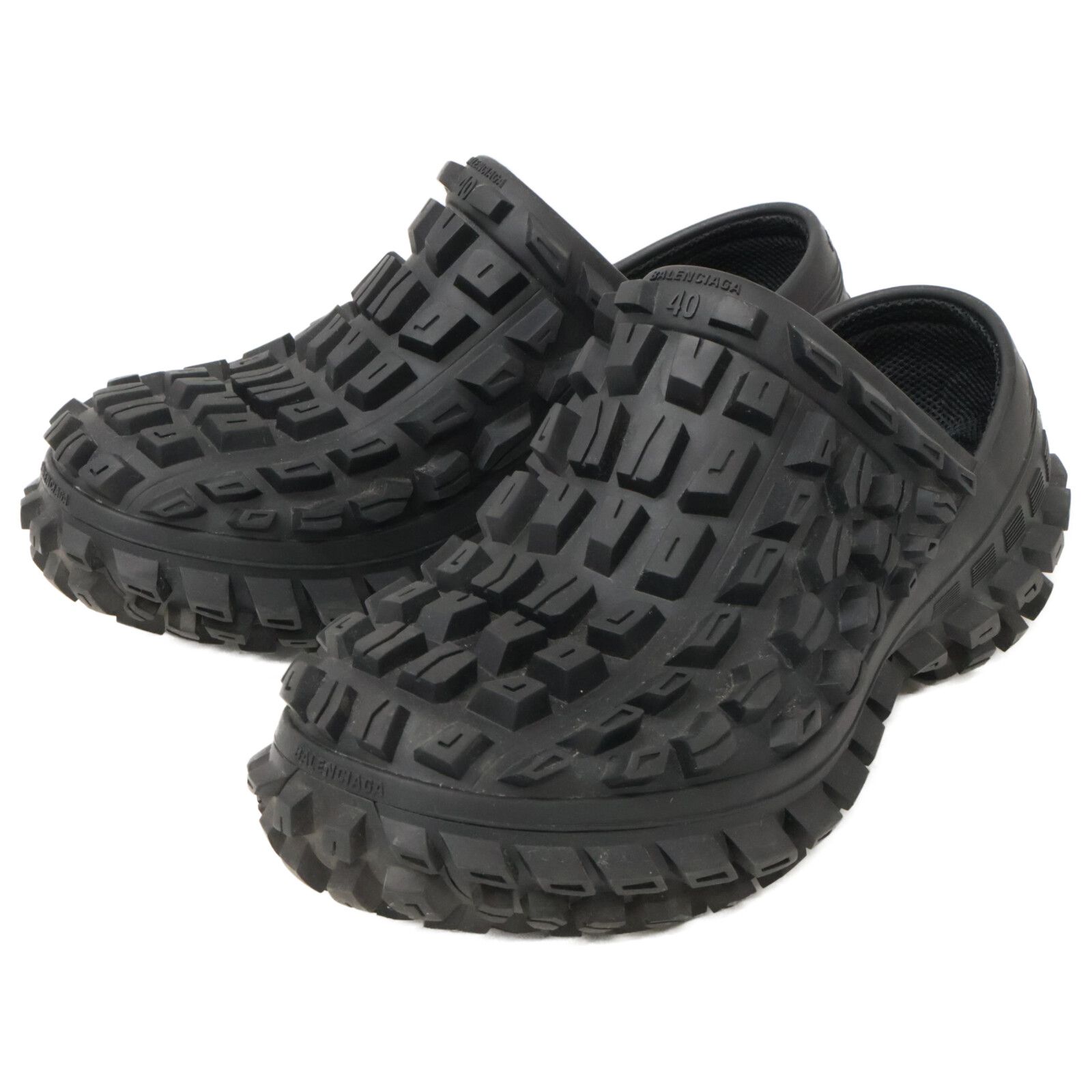 BALENCIAGA バレンシアガ 【美品】735252 DEFENDER CLOG  