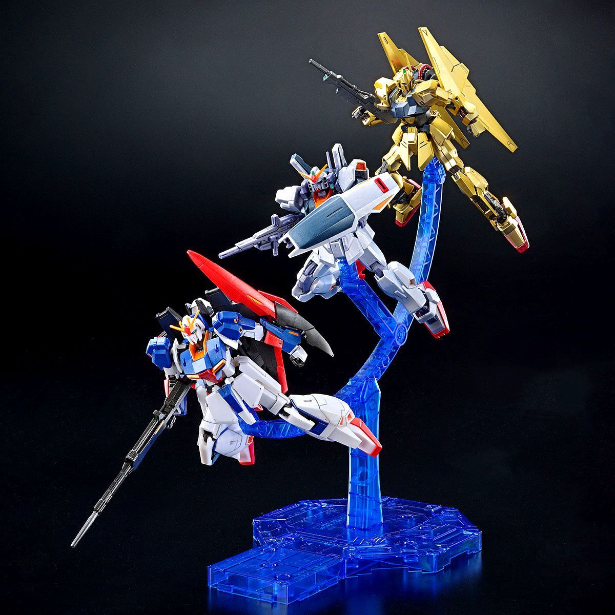 HG 1/144 ガンダムベース限定 ゼータガンダム[U.C.0088]/百式/ガンダム