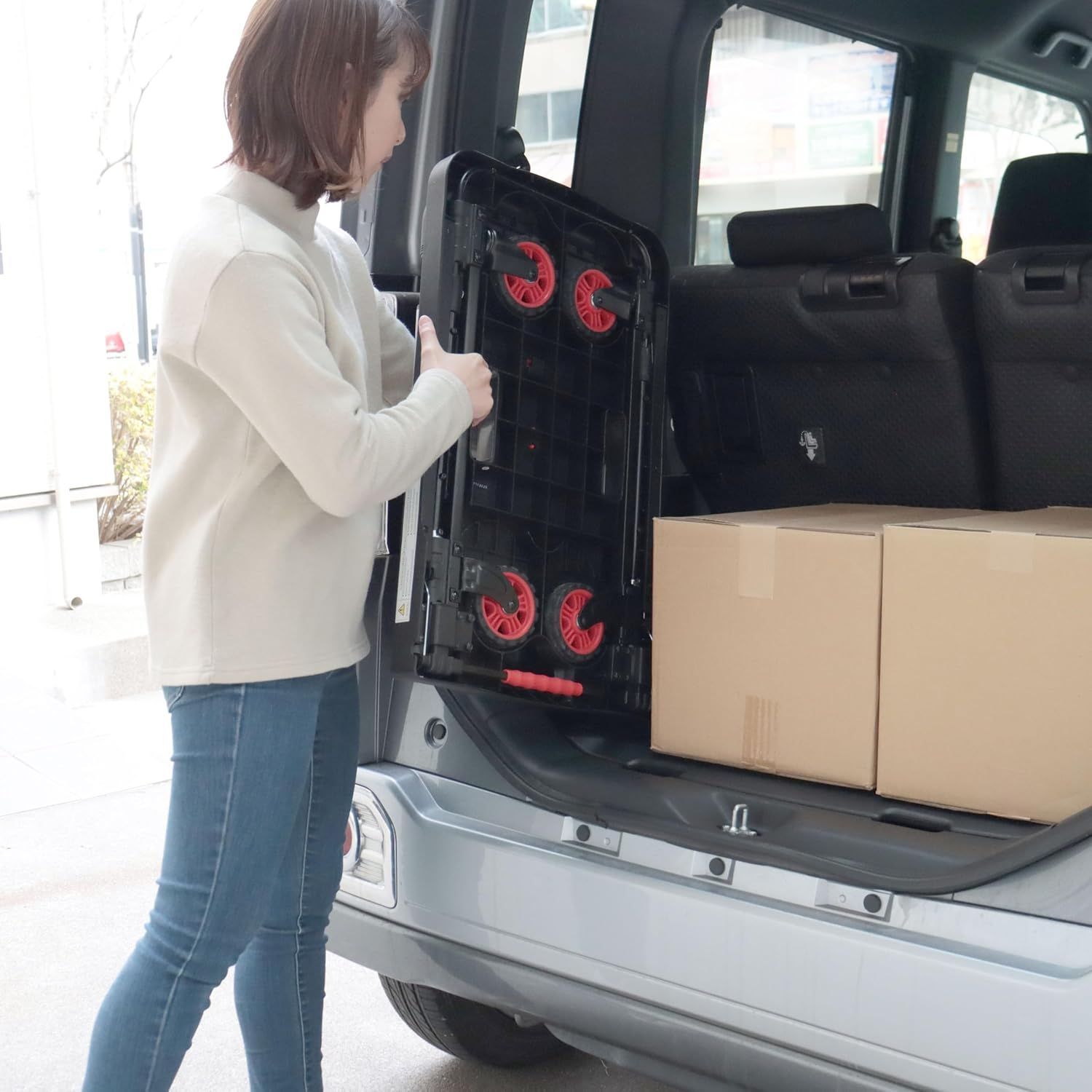 ビルディ 完全折りたたみ台車